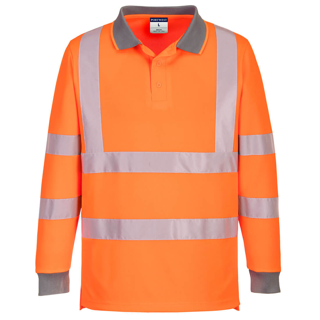 Portwest Eco Hi-Vis L/S Polo (6 db)