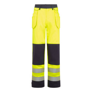 Portwest Bizflame Hi-Vis kontraszt lángálló lengőzsebes nadrág