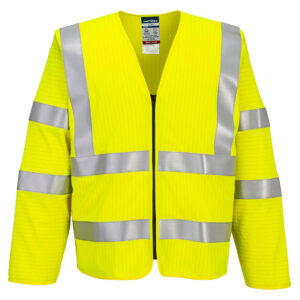 Portwest Bizflame Hi-Vis lángálló cipzáras mellény