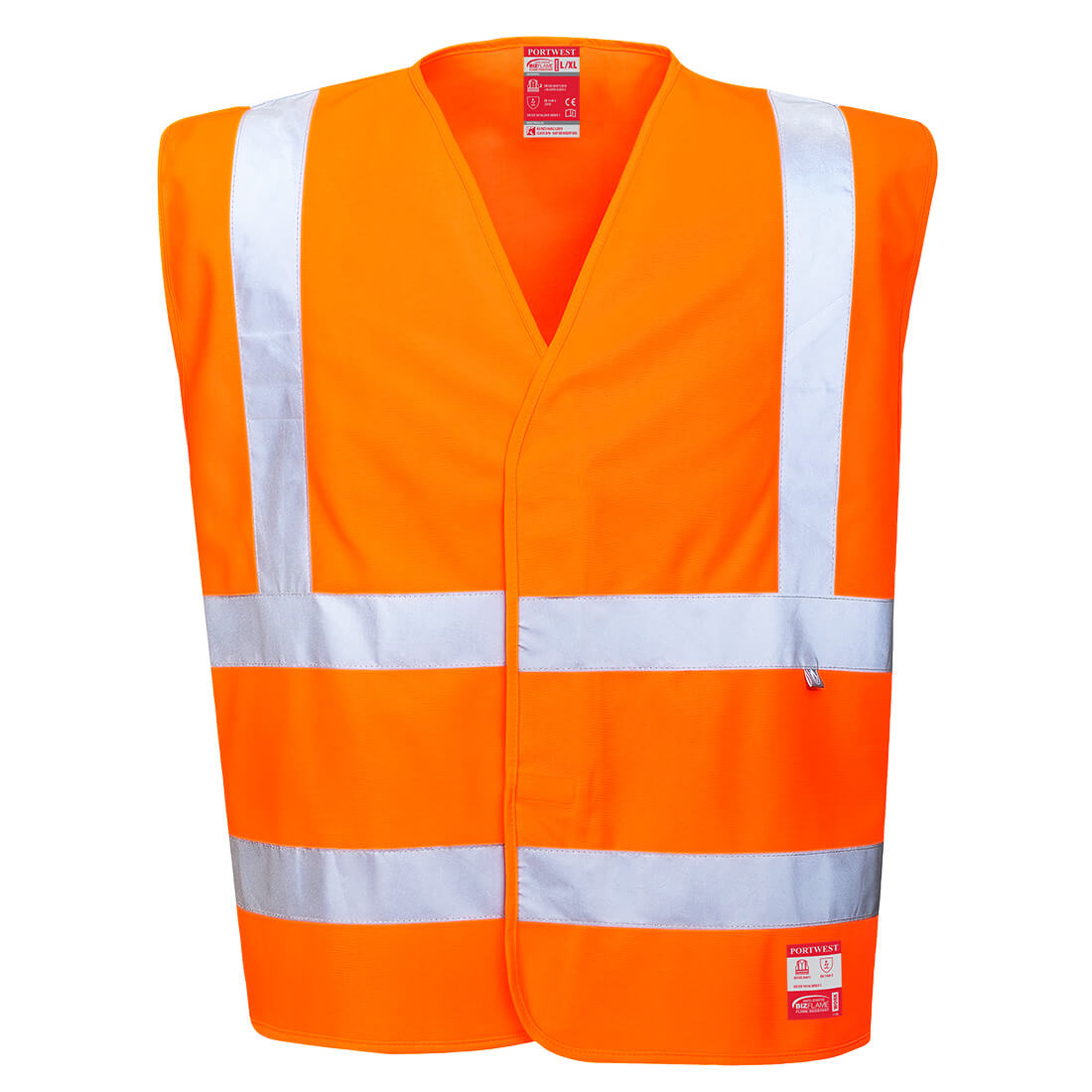 Portwest Lángálló, antisztatikus, láthatósági mellény