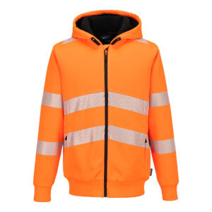 Portwest PW321 Hi-Vis téli cipzáras pulóver
