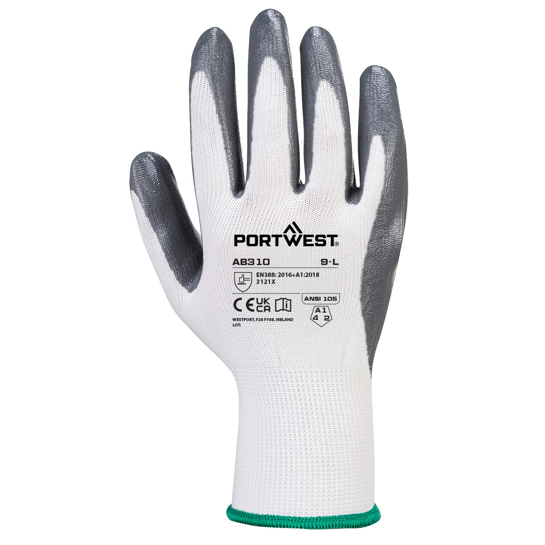 Portwest Grip 13 Essential Multipack nitril tenyérmártott védőkesztyű (12 pár) - Image 2