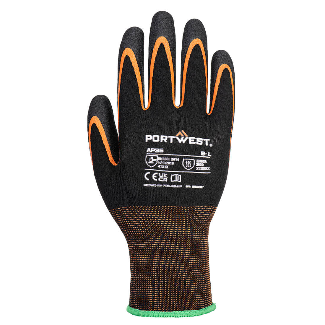 Portwest Grip 15 dupla nitril mártással ellátott kesztyű - Image 2