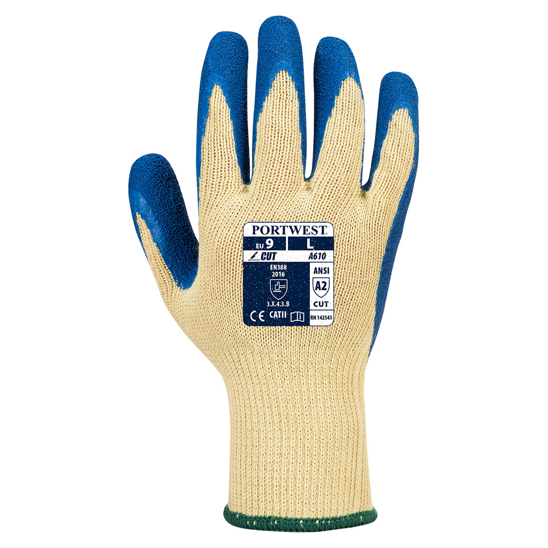 Portwest Kevlar® tenyérmártott latex kesztyű, Cut 3 - Image 2