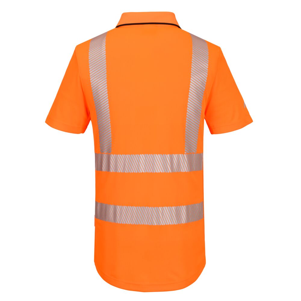 Portwest KX3 Sport Hi-Vis cipzáras pólóing - Image 2