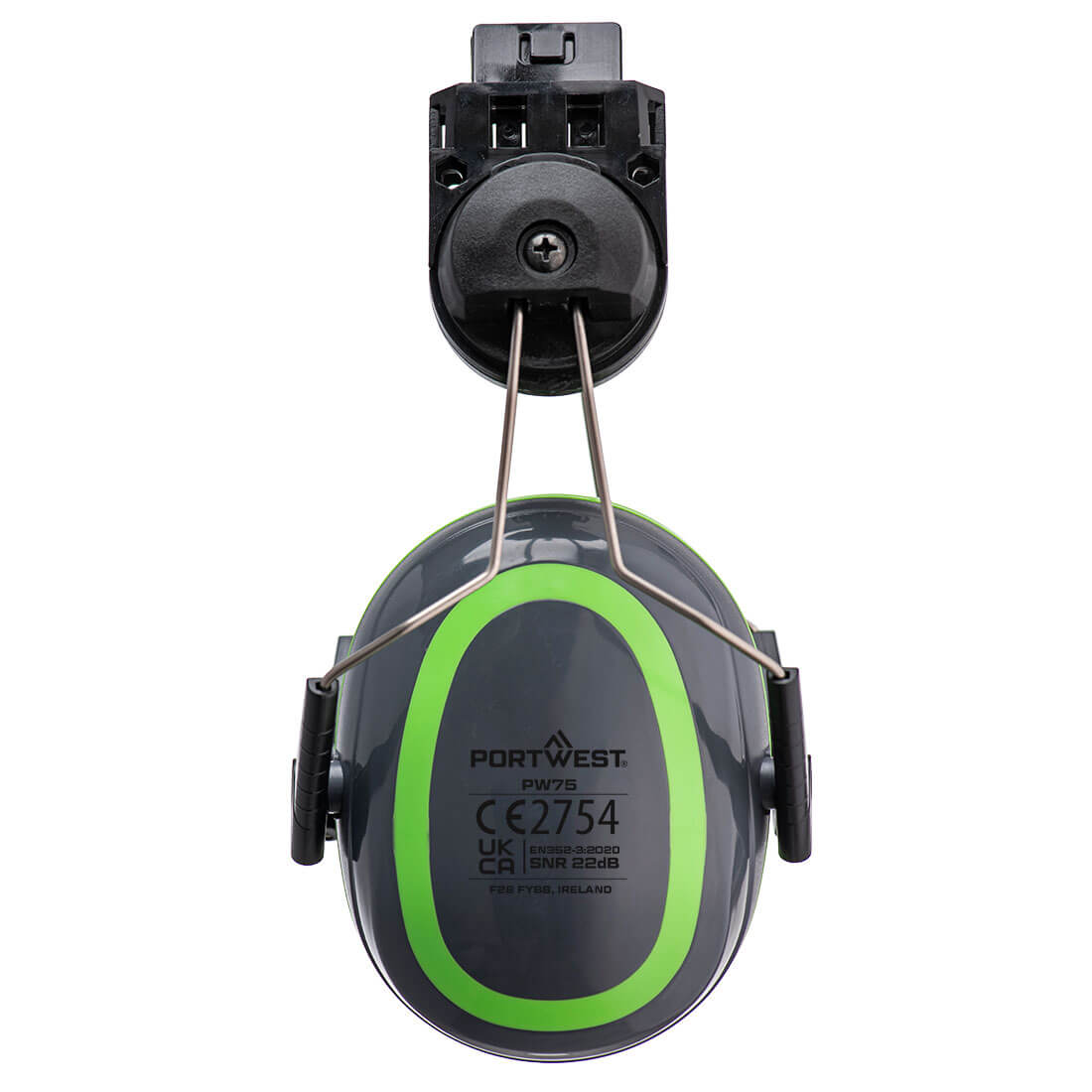 Portwest HV Extreme Ear Defenders Low Clip-On - Image 2