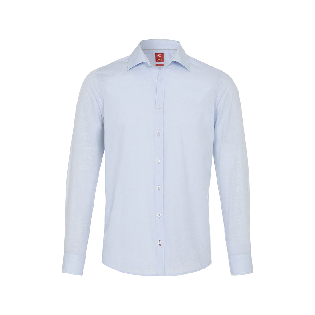 City shirt Slim fit - világoskék