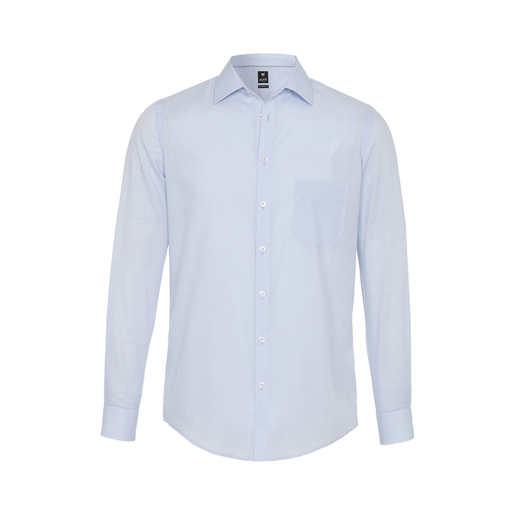 City shirt Modern fit - világoskék