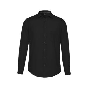 City shirt Moder fit - fekete