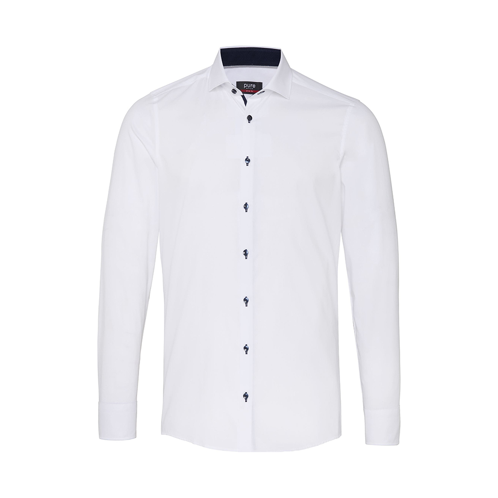 City shirt Slim fit - fehér