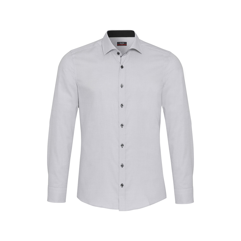 City Shirt Slim fit – szürke
